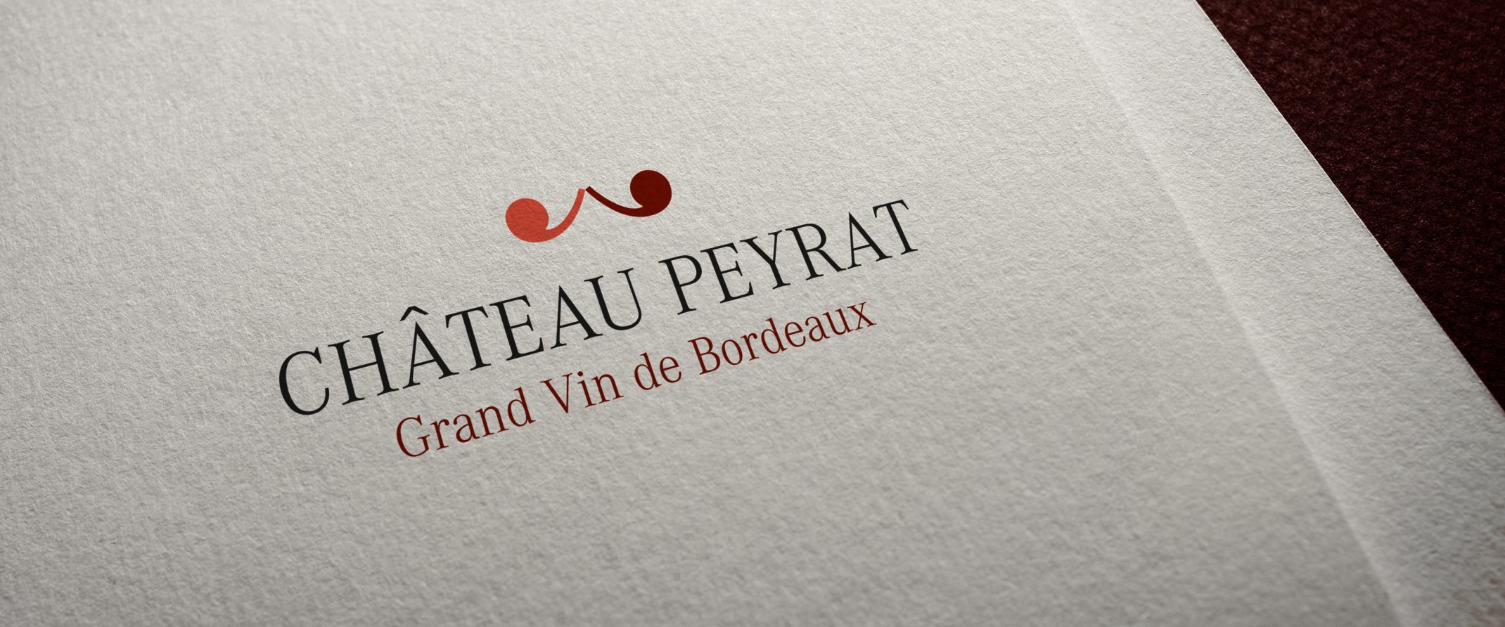 Chateau Peyrat Logo Vignoble Vin