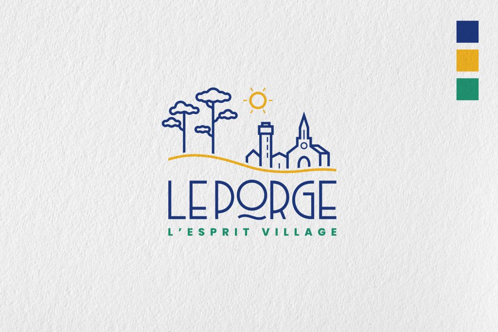 La ville de Le Porge